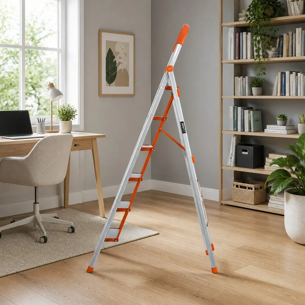 Folding 6 Step Ladder for Home Use