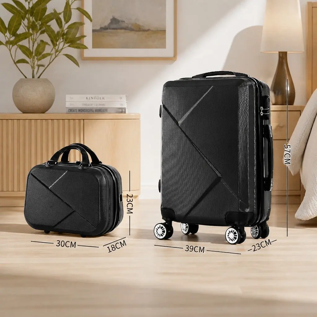 Luggage Set Hard Shell 20 Inch Suitcase 12 Inch Trolley Bag Wheeled