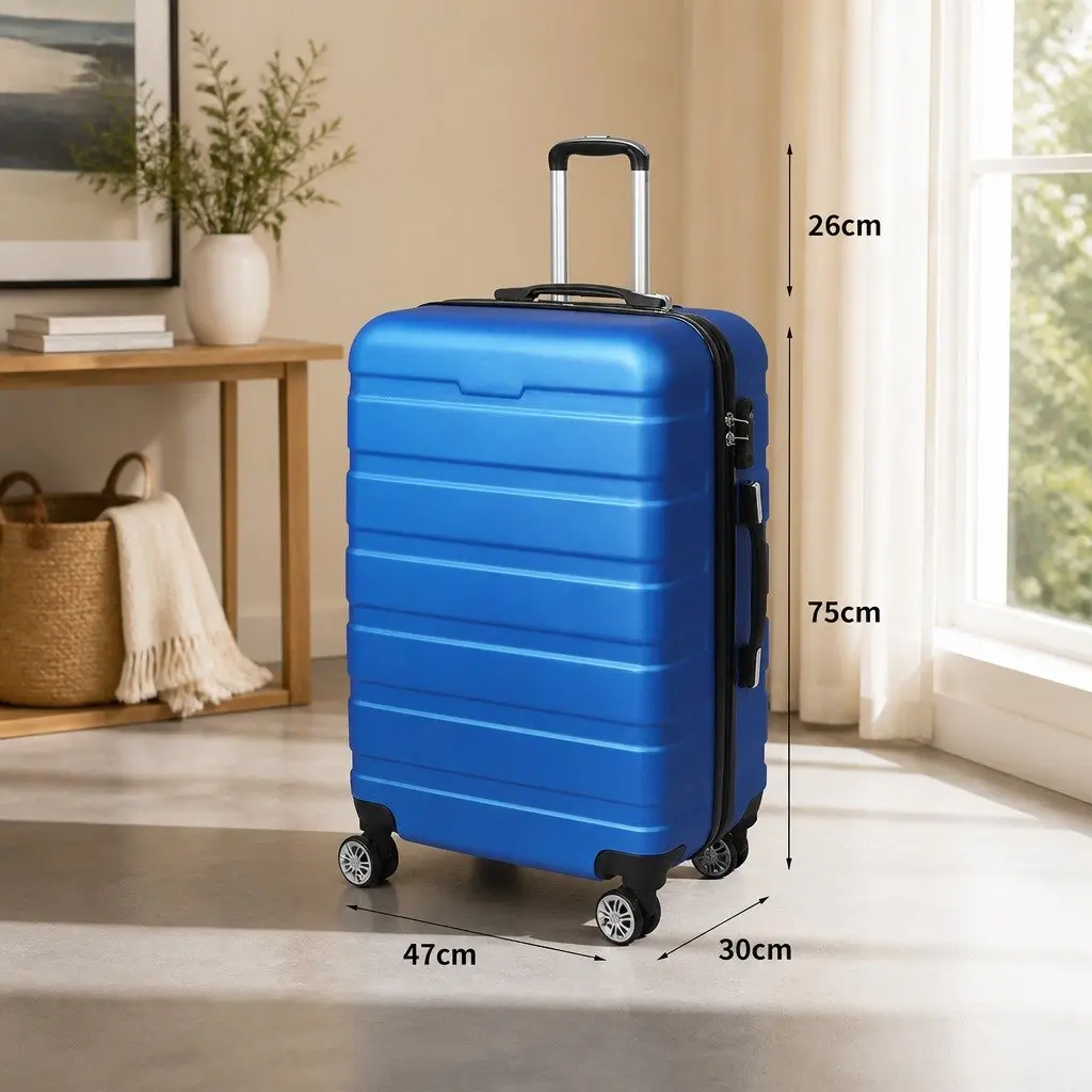 28 Inch Hard Shell Luggage Suitcase Travel Carry-On with Spinner Wheels