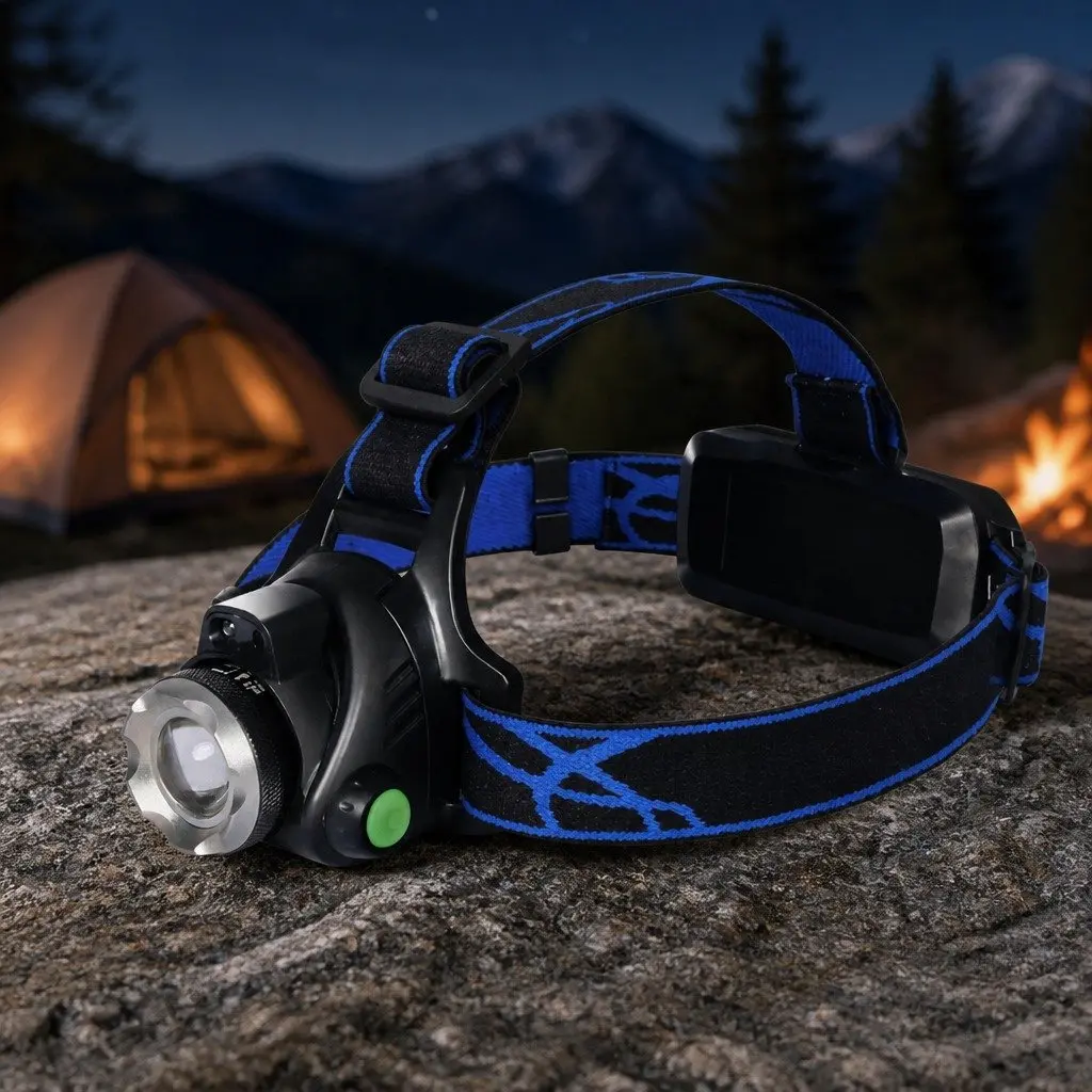 LED Headlamp Flashlight for Outdoor Fun
