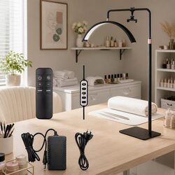 Friendly LED Floor Lamp for Your Beauty Routine