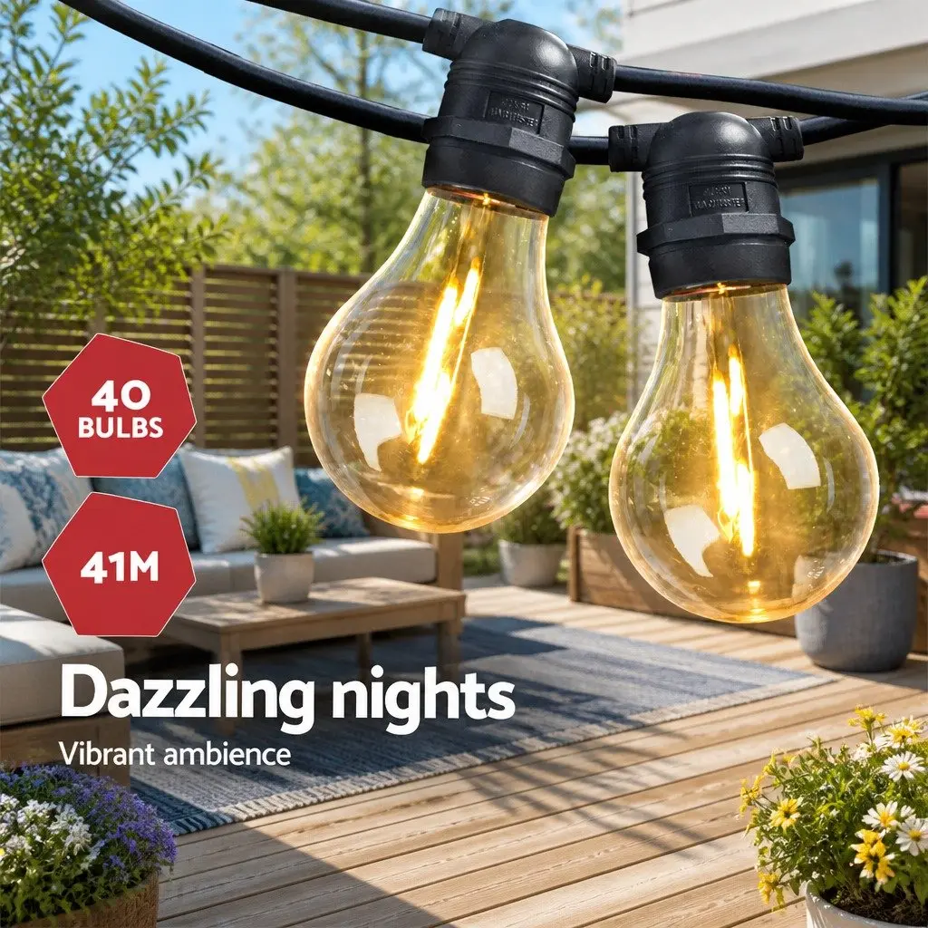 41m Festoon Lights