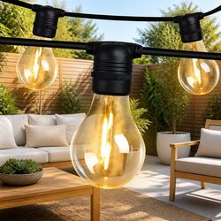 Light Up Your Gatherings with 59m Festoon String Lights