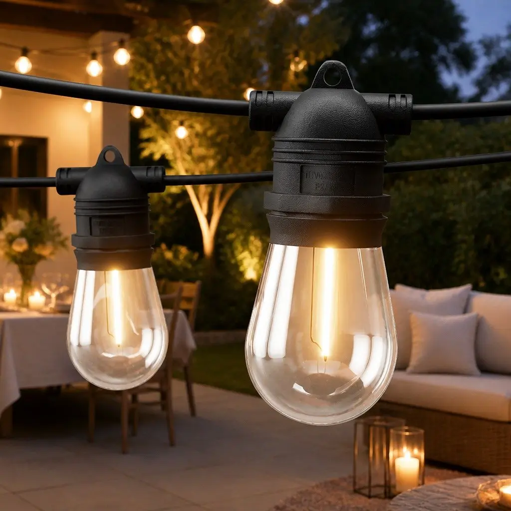64m Festoon String Lights