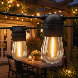 Light Up Your Life with 77m Solar Festoon String Lights