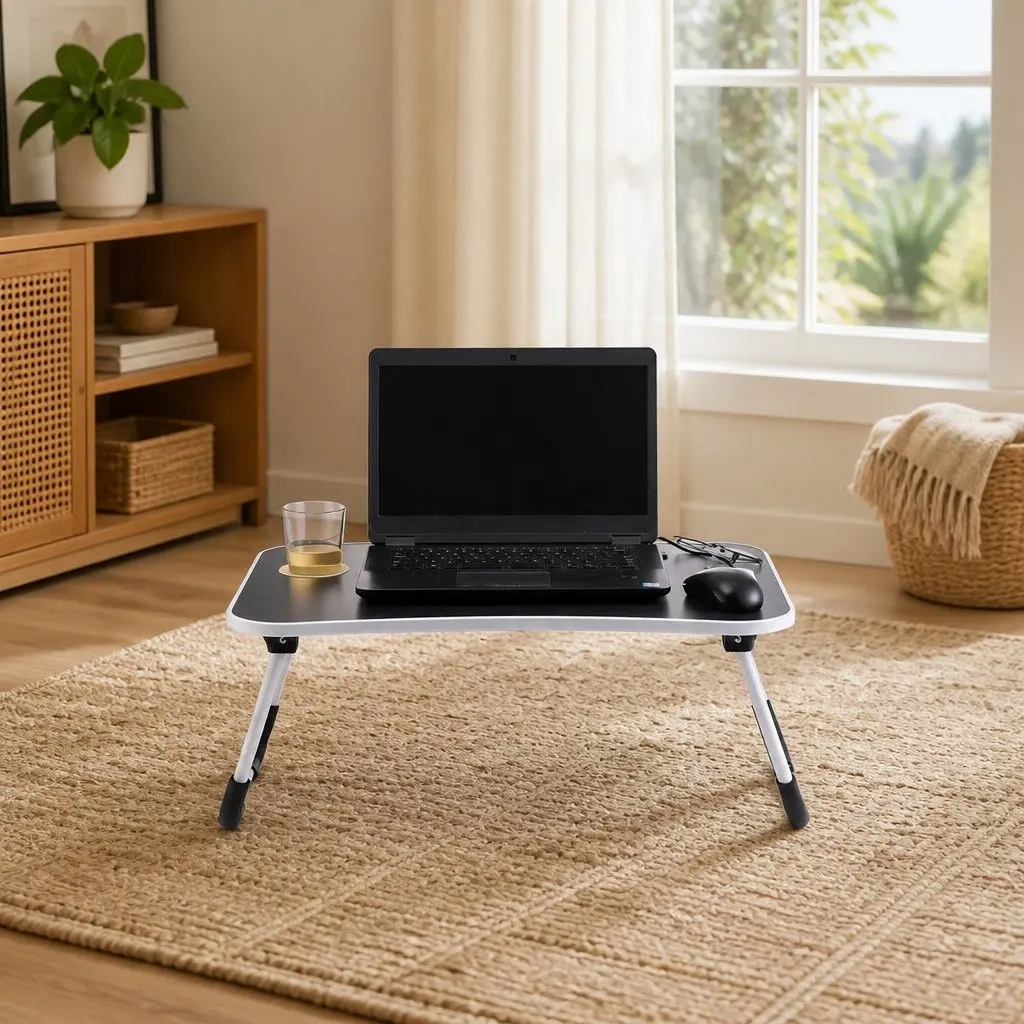 Laptop Desk Foldable Portable Table 60 x 40 cm