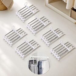 Friendly 6-Pack Stainless Steel Pants Hangers for You