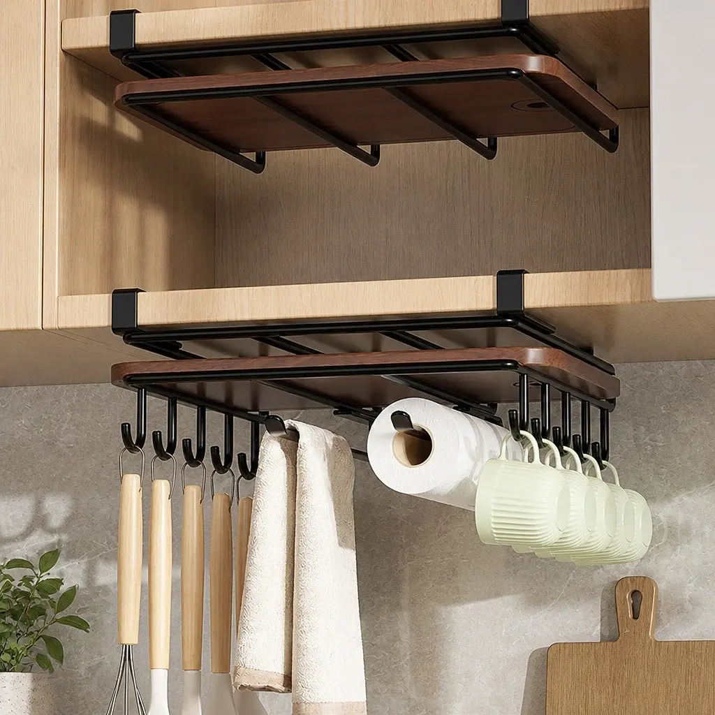 Under Cabinet Organizer Multifunctional Cutting Board Holder Stainless Steel