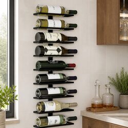 Find Your Perfect Wine Rack: 10-Bottle Wall Mount Option