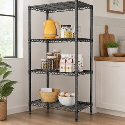 You’ll Love These 4-Tier Metal Storage Shelves!