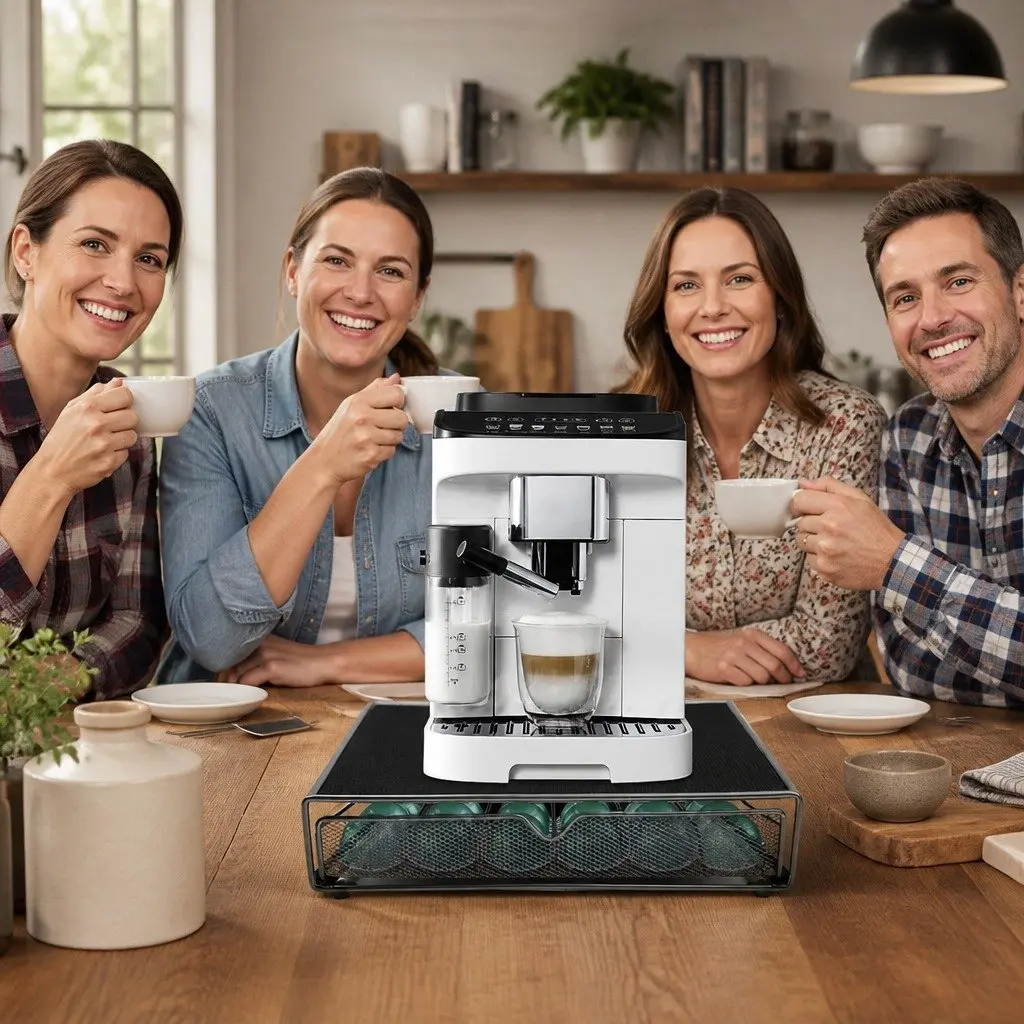 K-Cup Coffee Pod Drawer Storage Organizer 36 Pods Kitchen Counter Holder Riser