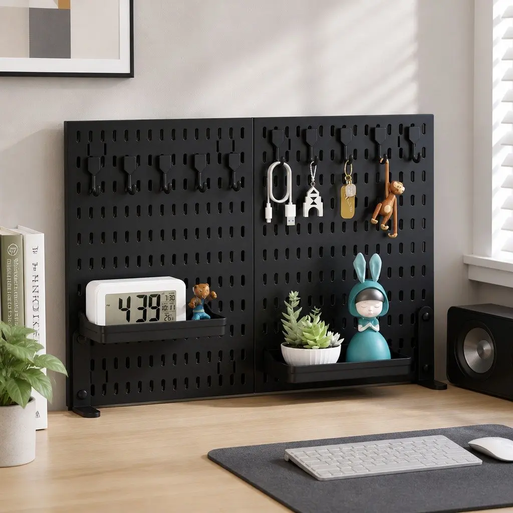 Desk Pegboard Organizer Kit 2 Pack