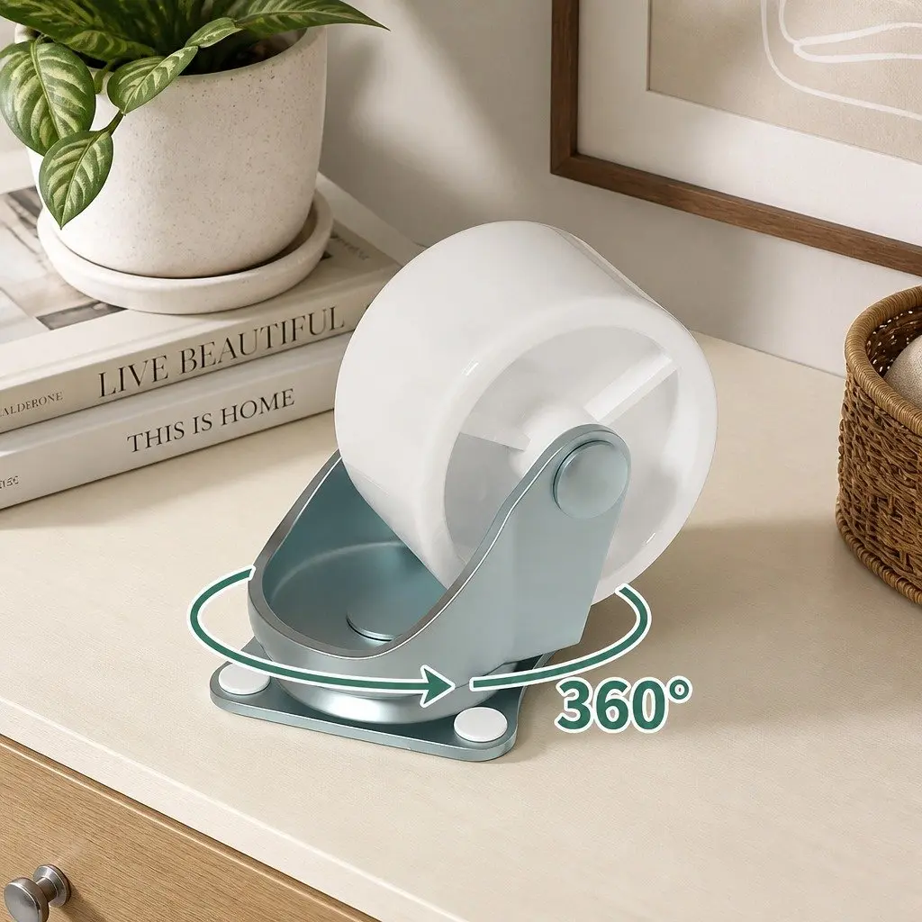 Rolling Plant Stand with 360° Swivel Wheels 26cm