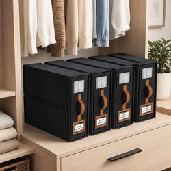 Friendly Storage Solution for Bedding - Set of 4 Boxes