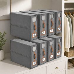 Friendly Bed Sheet Organizer Storage Box Set of 8