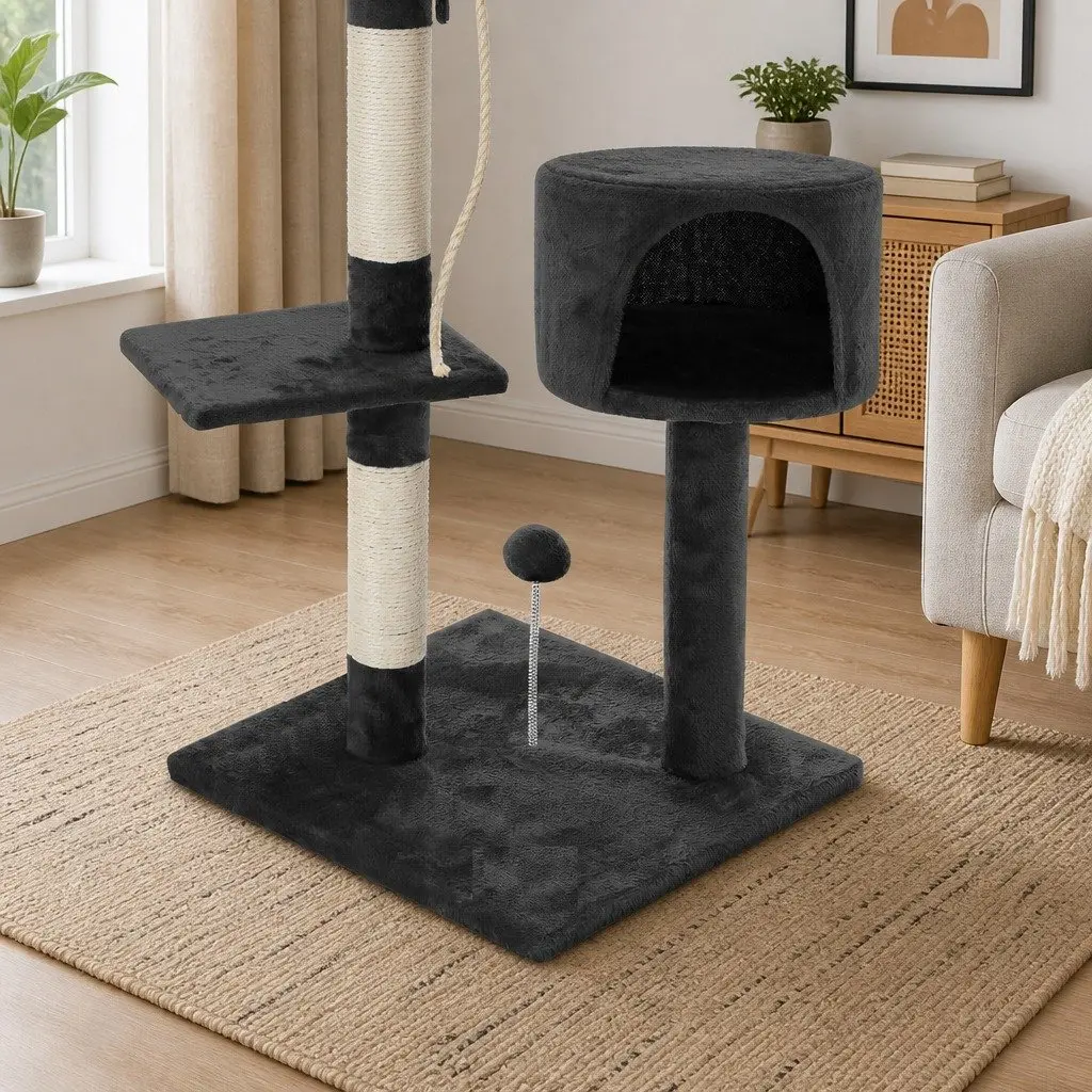 Cat Tree Multi-Level Climbing Perch 140cm Sisal Scratching Posts