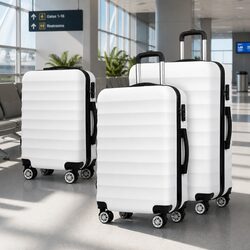 Friendly 3-Piece Luggage Set for Your Travel Journey