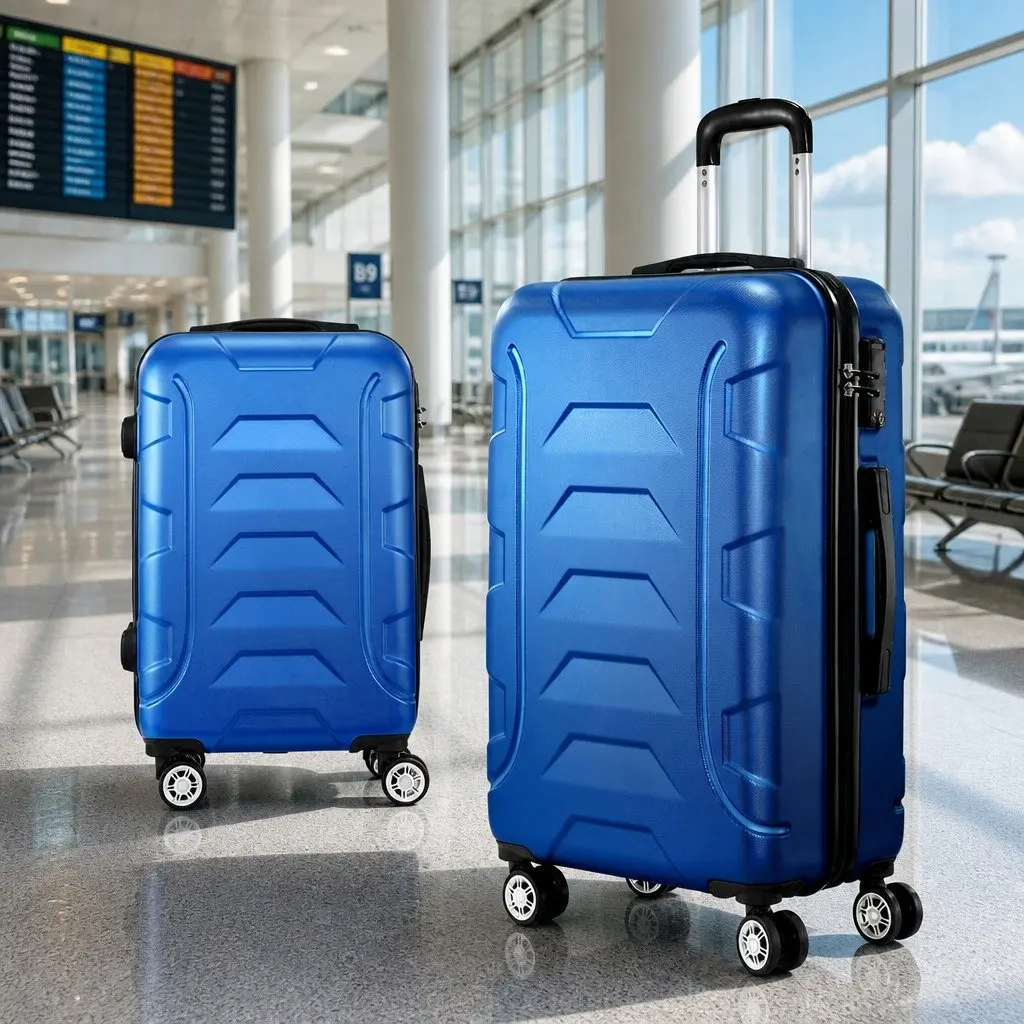 Luggage Set 20" 28" Hard Shell Suitcase TSA Lock Spinner Carry On Travel Case