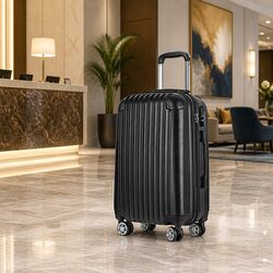 Hard Shell Carry On Luggage 28 Inch Suitcase Spinner Wheels TSA Lock Travel Case