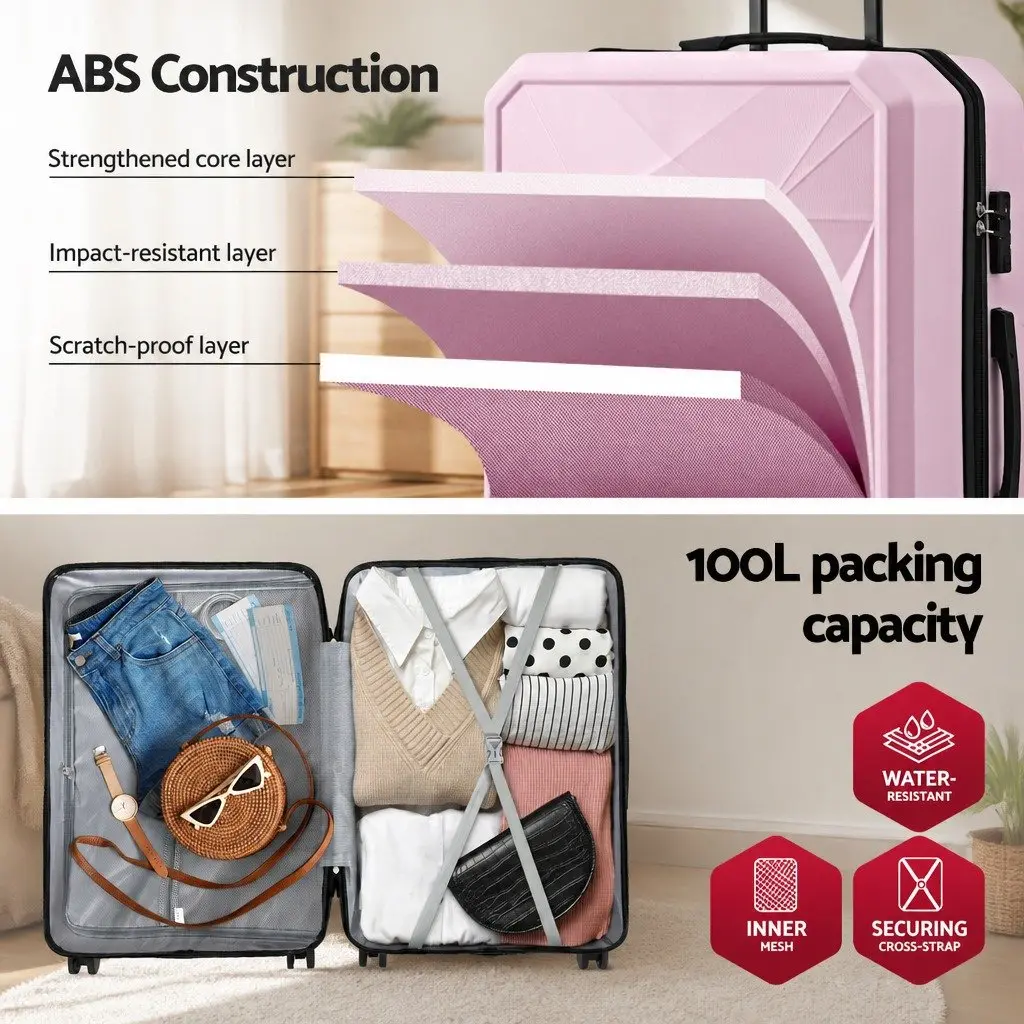 28" Trolley Suitcase for Travel