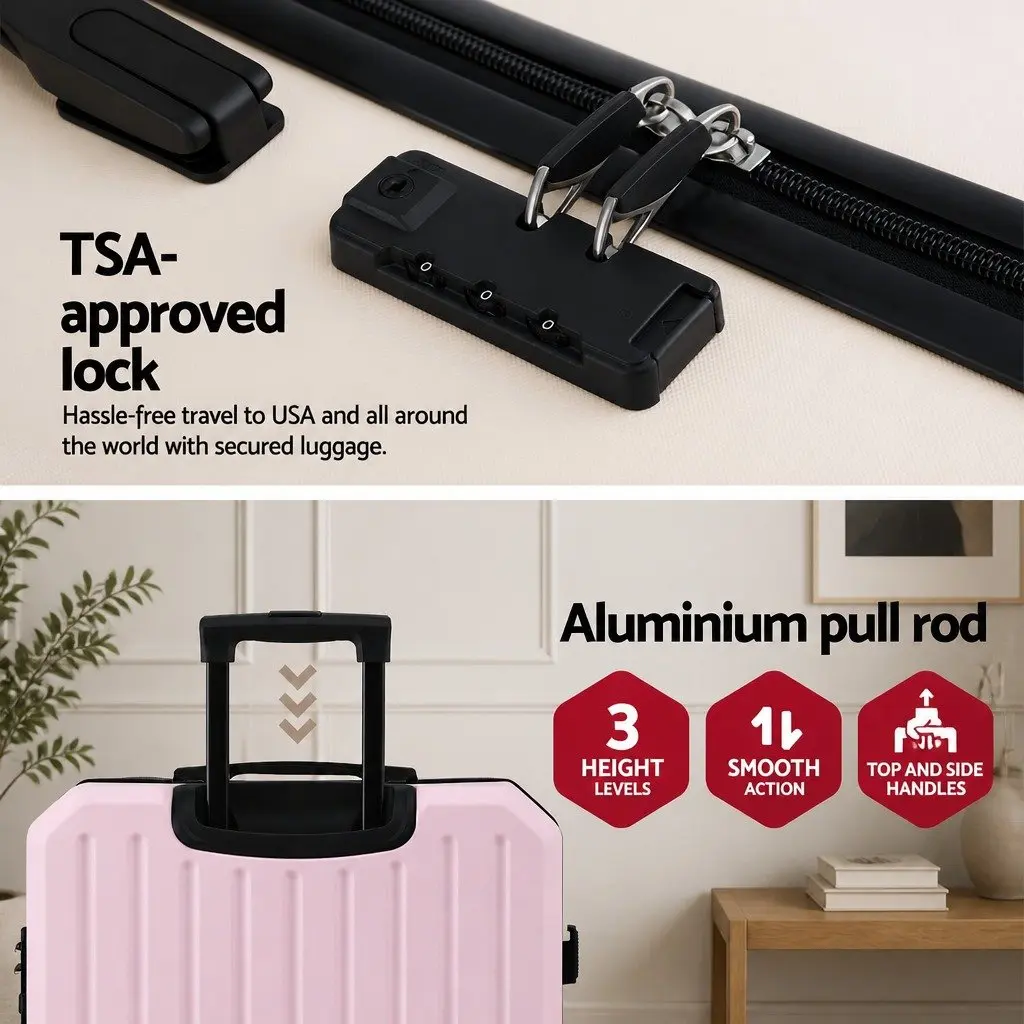 28" Trolley Suitcase for Travel