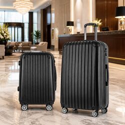 Your Travel Companion: 2 Piece Hard Shell Luggage Set