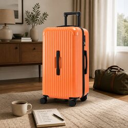 28" Trunk Luggage Suitcase: Your Travel Companion