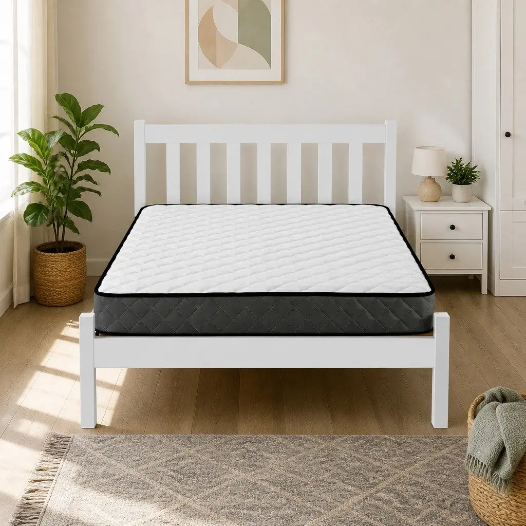 Single Bed Frame and Mattress Set
