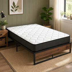 Find Your Perfect Sleep with the Double Metal Bed Frame Set