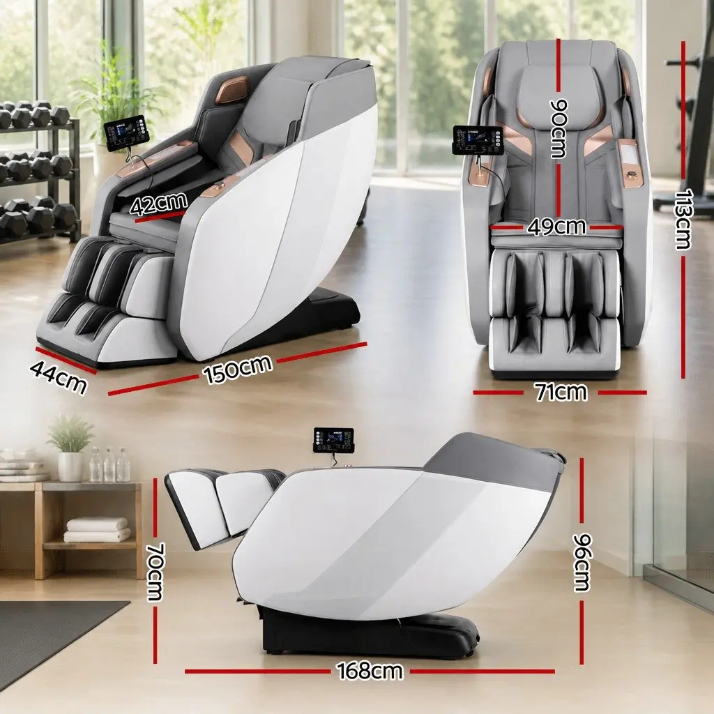 Electric Massage Chair Recliner Full Body Airbag Heat Therapy Bluetooth Speaker