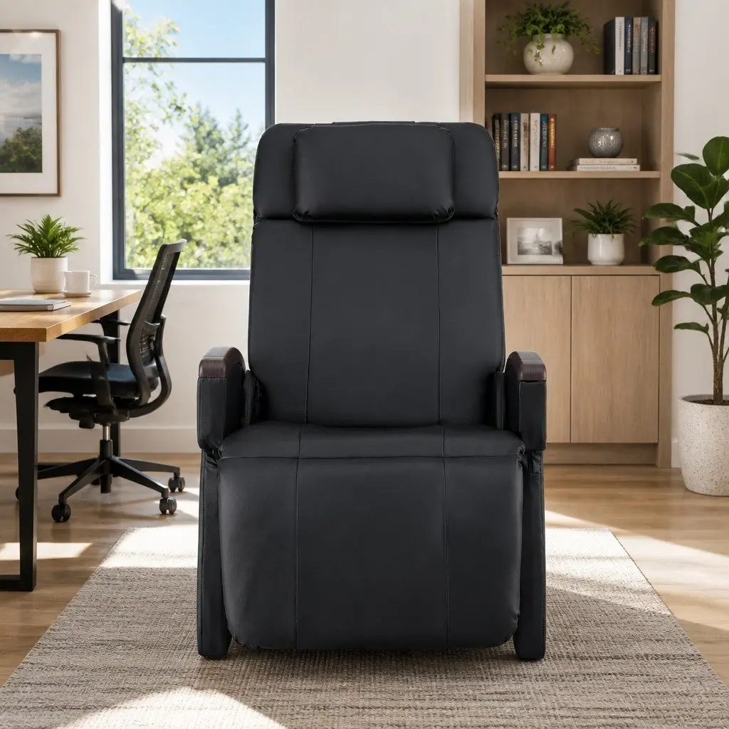 Electric Massage Chair Recliner Zero Gravity 12 Motors Black