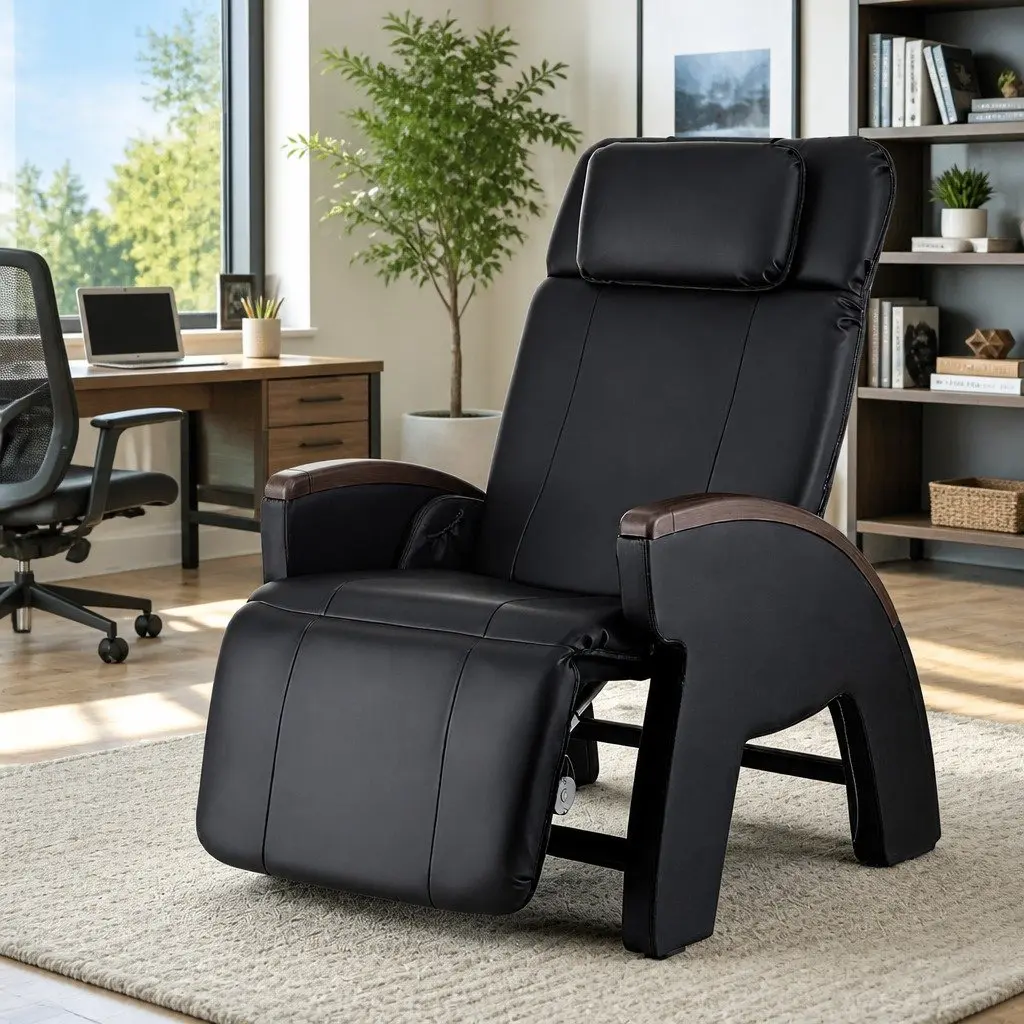 Electric Massage Chair Recliner Zero Gravity 12 Motors Black