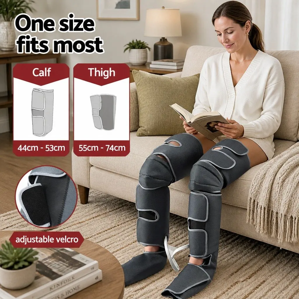Electric Leg Foot Massager Air Wrap Shiatsu Neck Massager Heating Relaxation