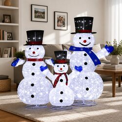 Friendly LED Snowman Decorations for Your Home