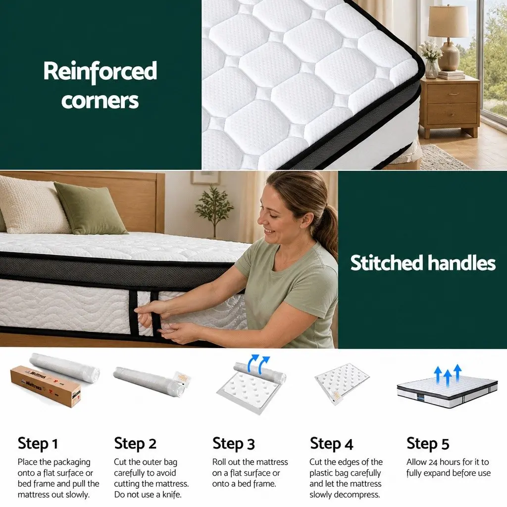 25cm King Size Mattress