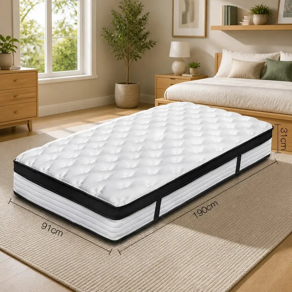 Single Euro Top Mattress