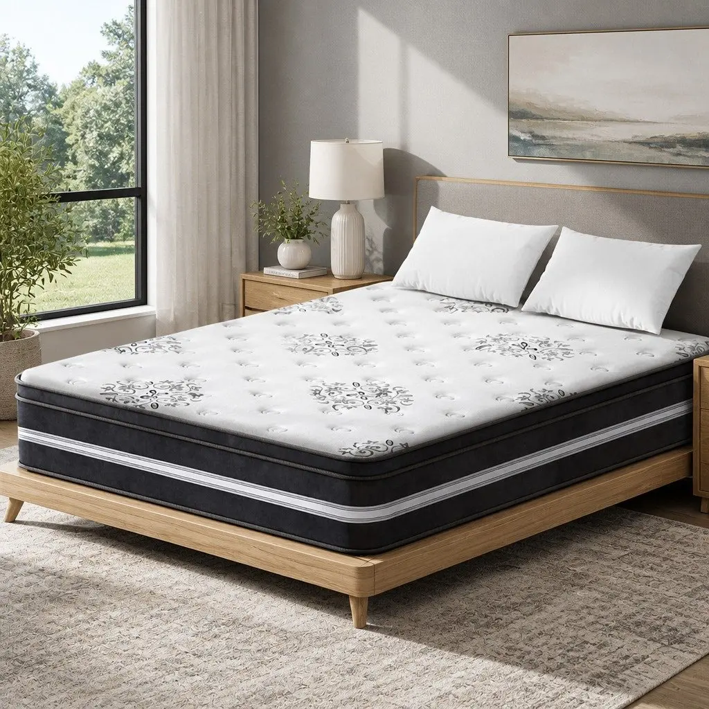 Double Mattress Cool Gel Memory Foam 34cm Medium Firm Support
