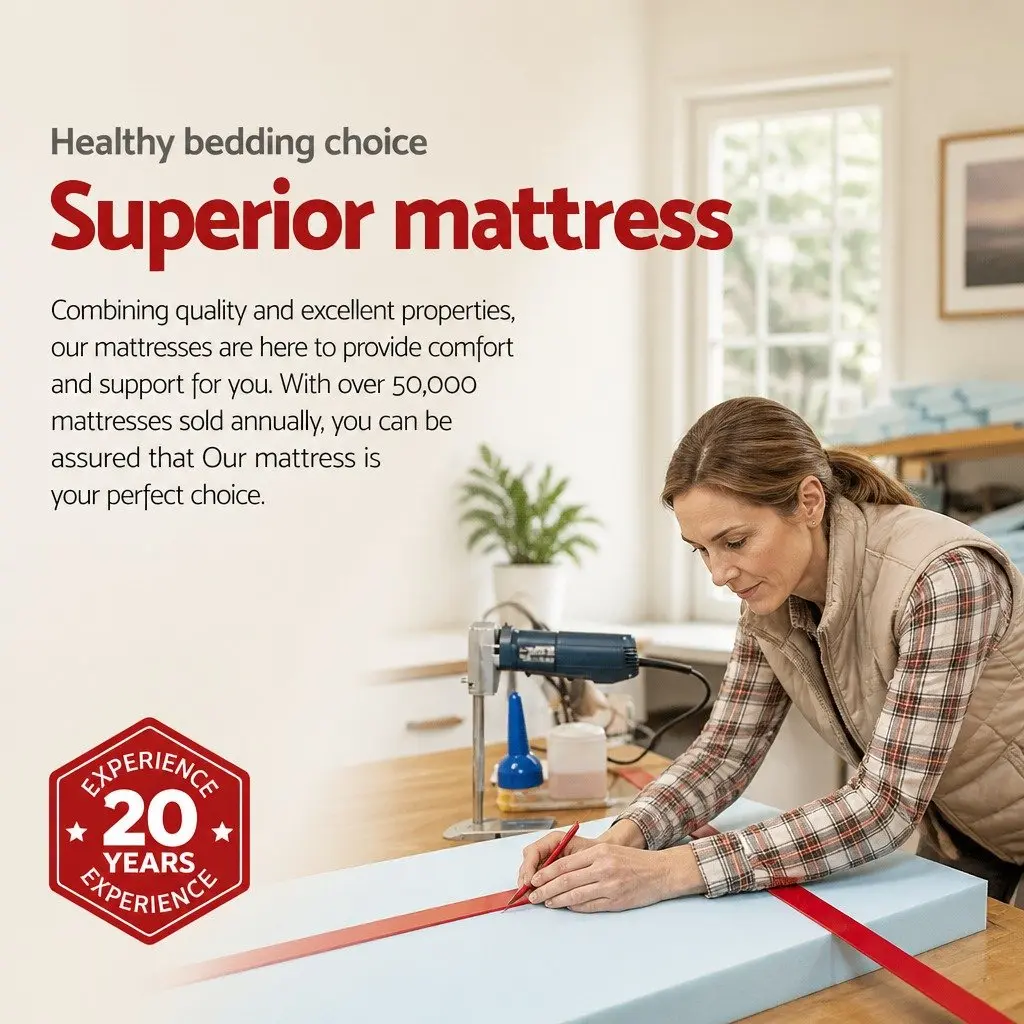 Double Mattress Cool Gel Memory Foam 34cm Medium Firm Support