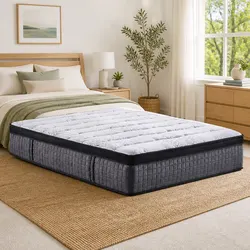 Comfortable Queen Mattress 34cm Euro Top for Better Sleep