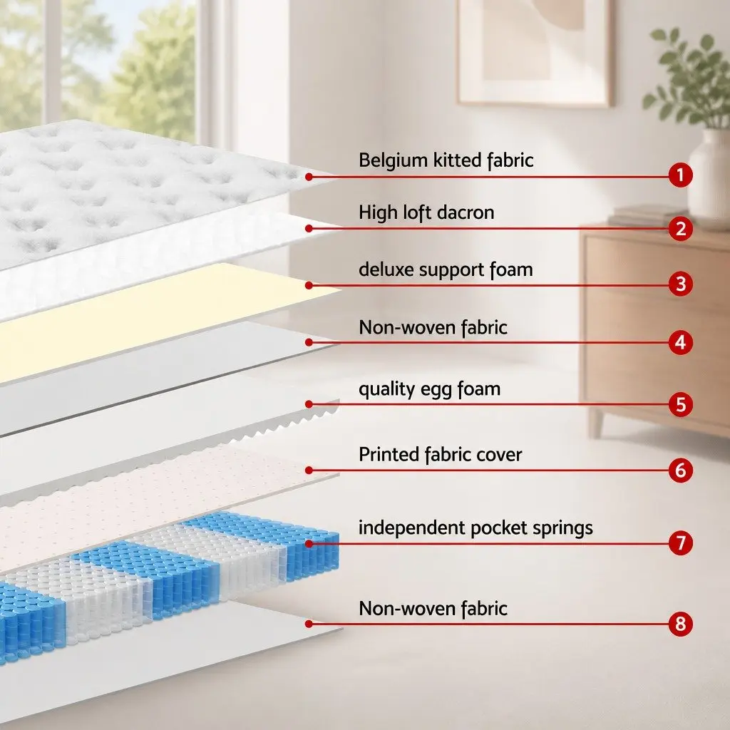 King Single Mattress with Plush Comfort