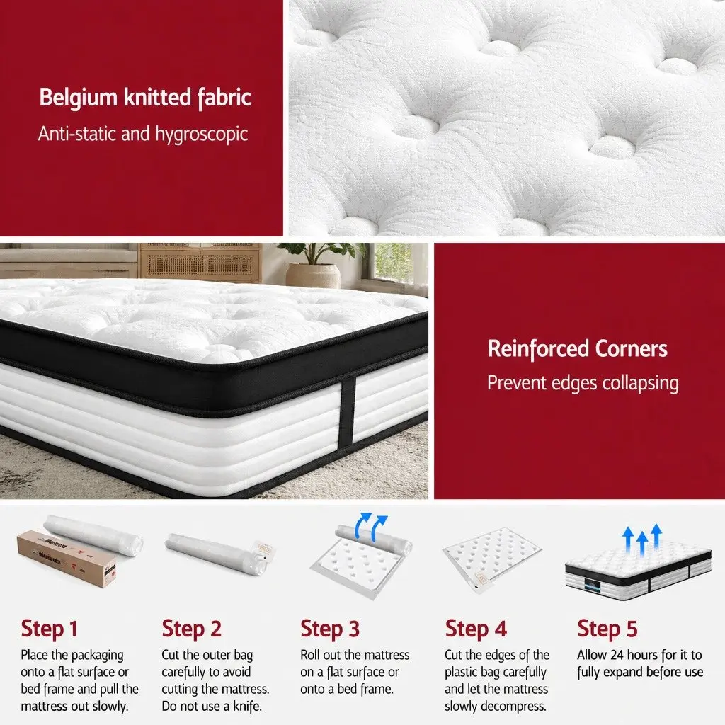 King Single Mattress with Plush Comfort