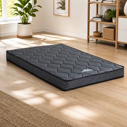 Cozy 16cm Single Mattress with Bonnell Springs in Grey