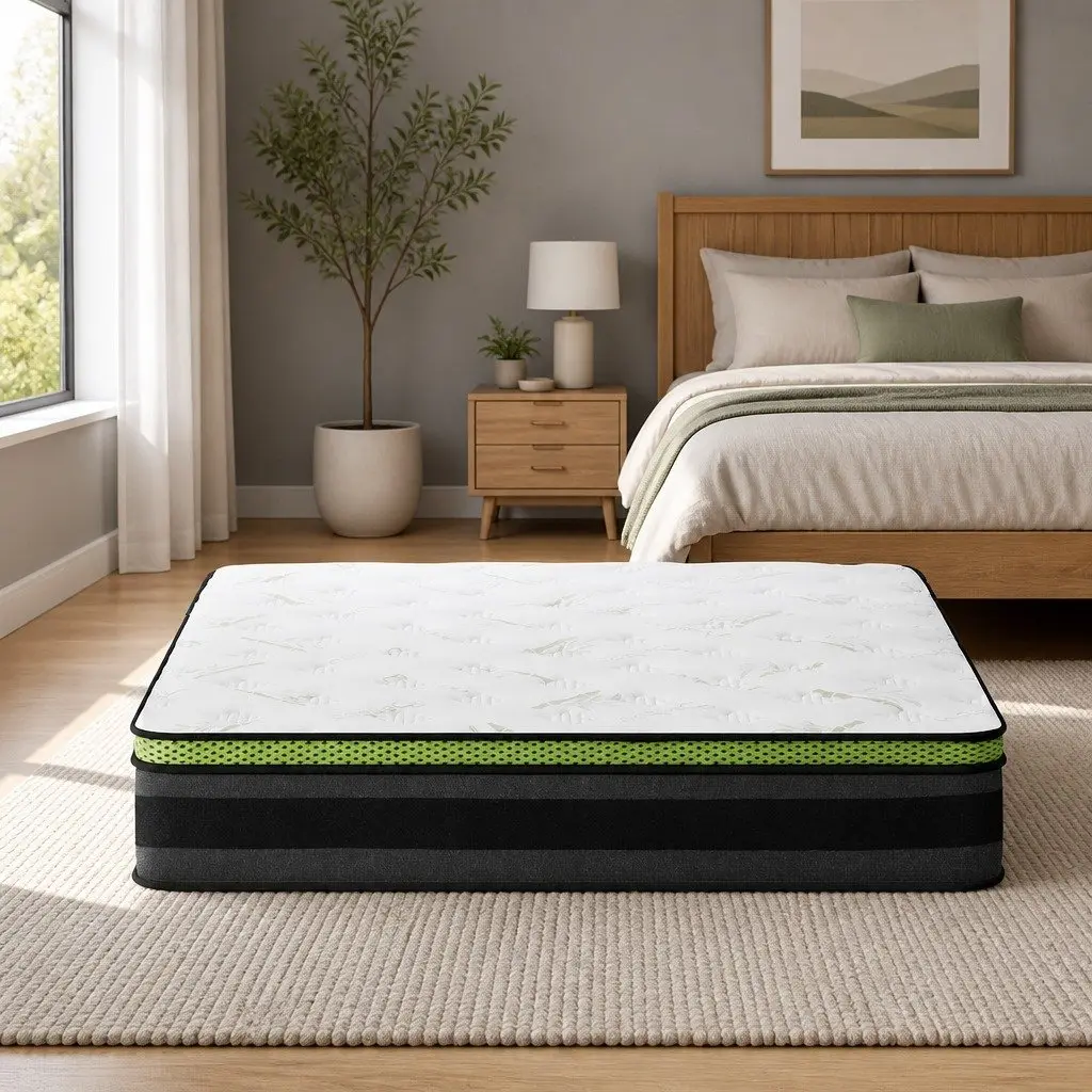 Queen Mattress 30cm Cool Gel Foam and Pocket Spring Comfort