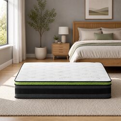 Queen Mattress 30cm Cool Gel Foam and Pocket Spring Comfort
