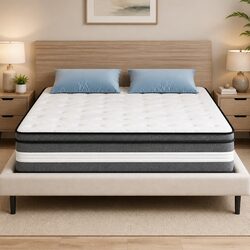 Friendly 30cm Queen Mattress with Gel Foam & Springs