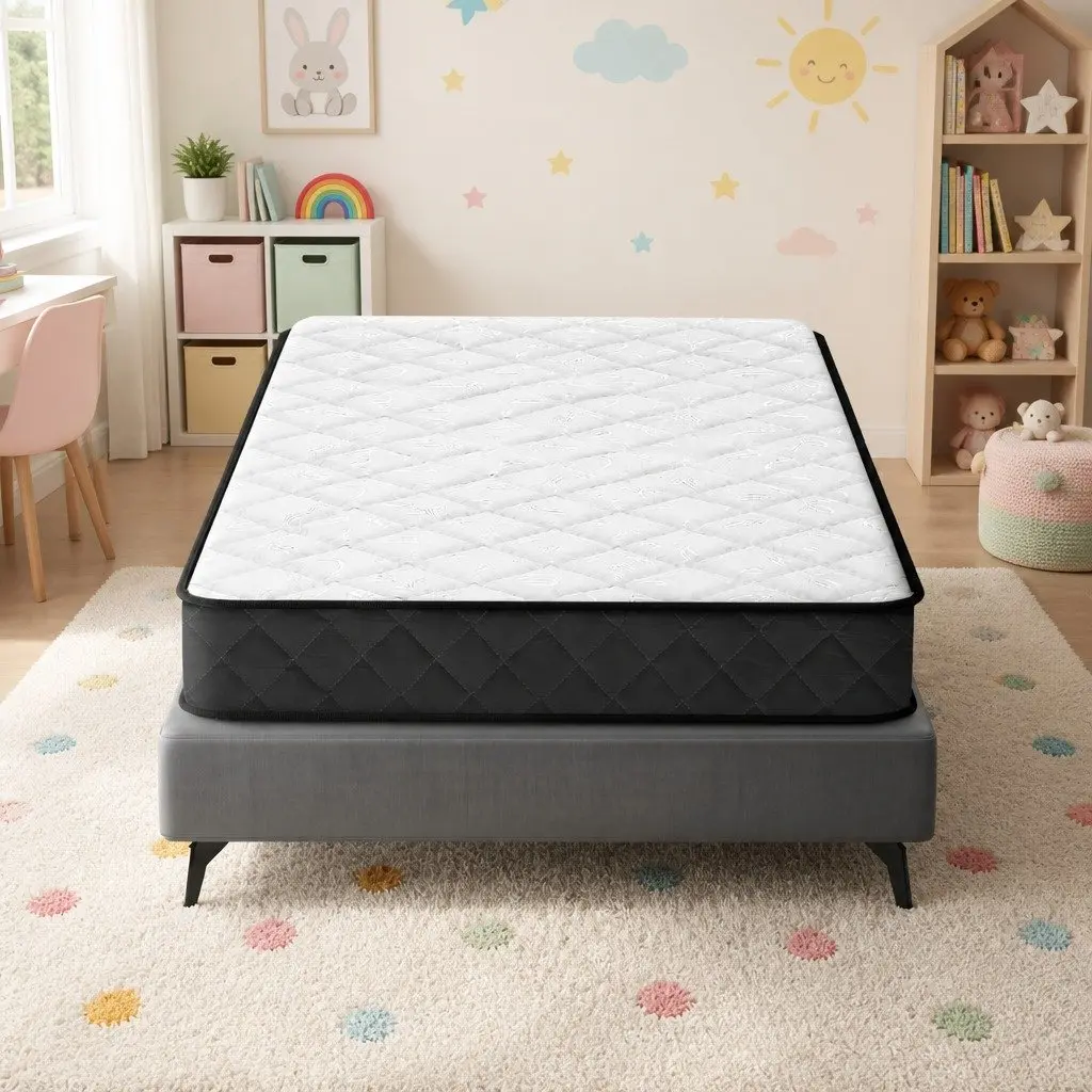 Single Mattress Bonnell Spring 16cm Medium Firm Support Breathable