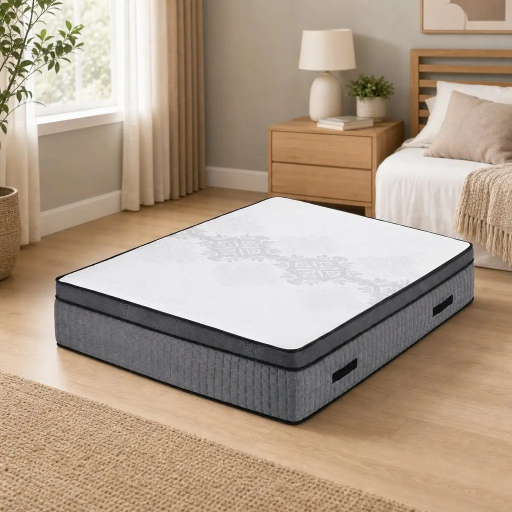 Queen Mattress 37cm with Adjustable Comfort for Everyone