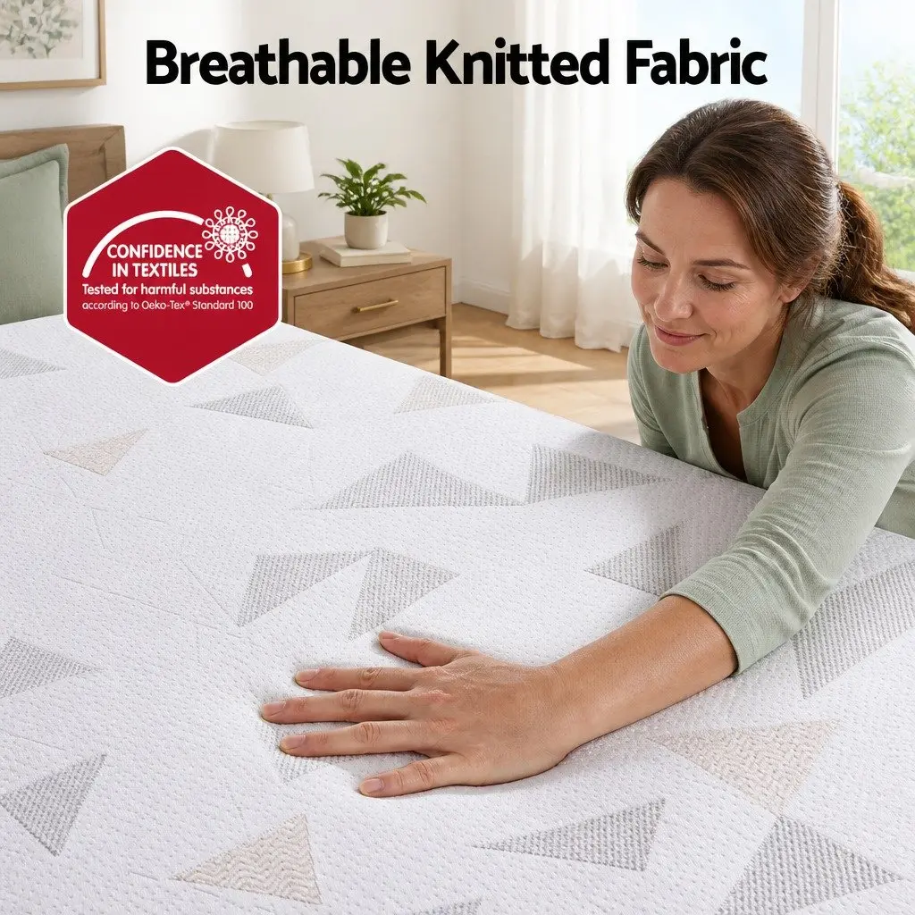 Double Mattress Reversible Foam 23cm Adjustable Firmness Medium