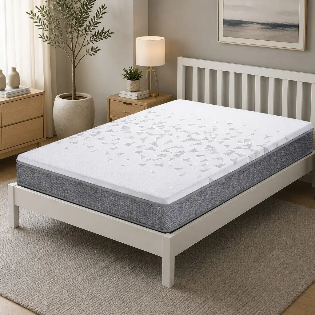 Double Mattress Reversible Foam 23cm Adjustable Firmness Medium