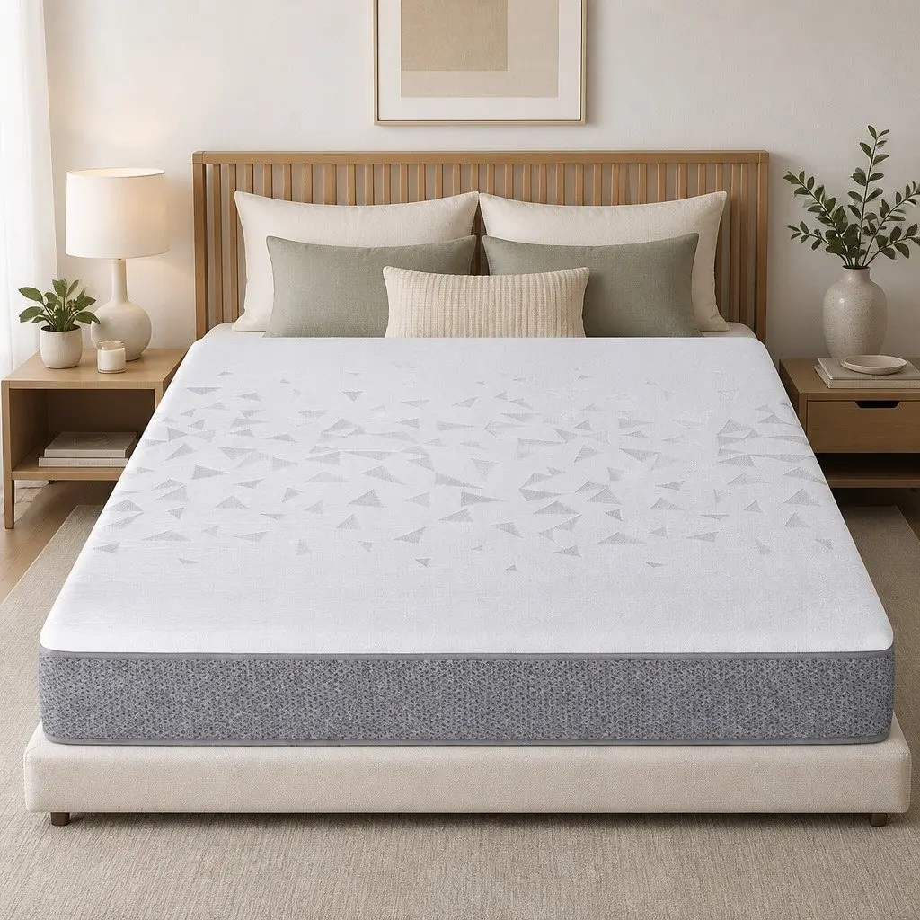 Queen Mattress Reversible Foam Dual Firmness Pocket Spring 23cm